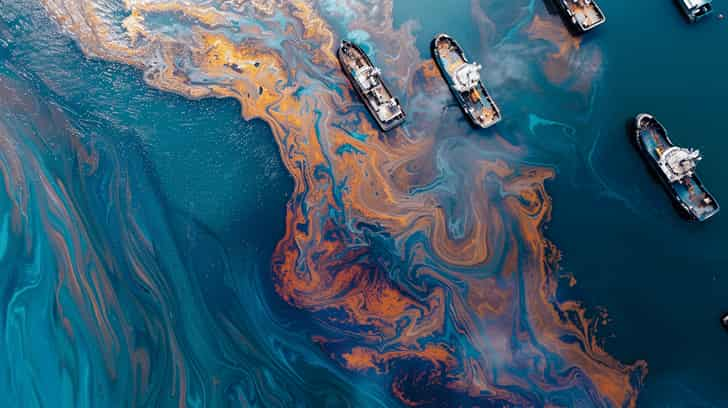 The Impact of Oil Spills on Marine Ecosystems, Recycling, and the Circular Economy